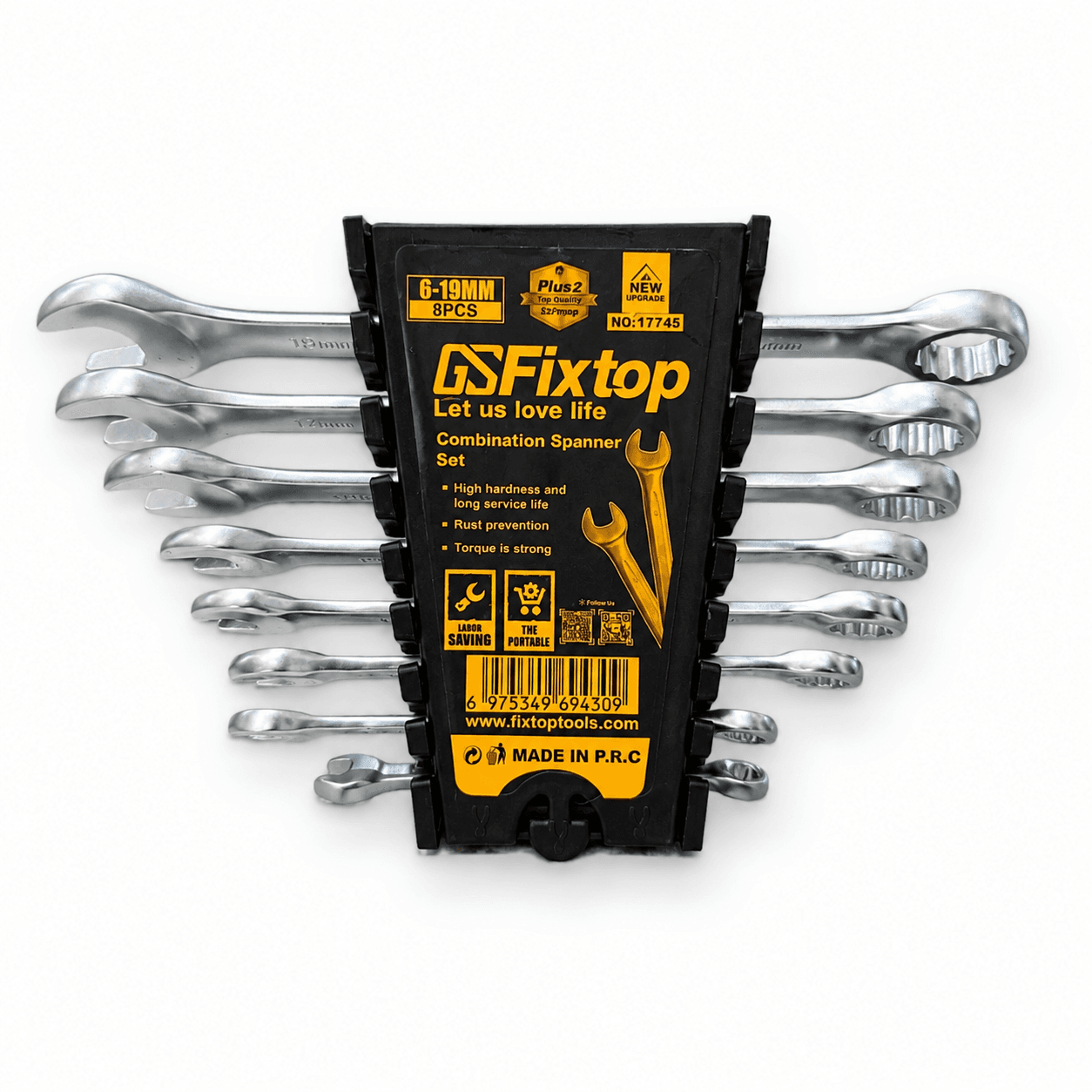 FIXTOP Jeu de clés mixtes 6-19mm 17745 — صورة 1