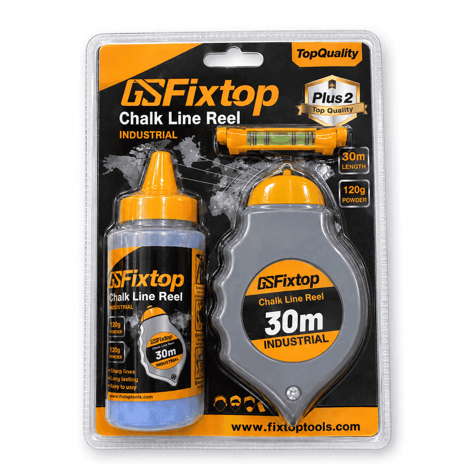 FIXTOP Cordeau à tracer 30m avec poudre 120g13500 — صورة 1