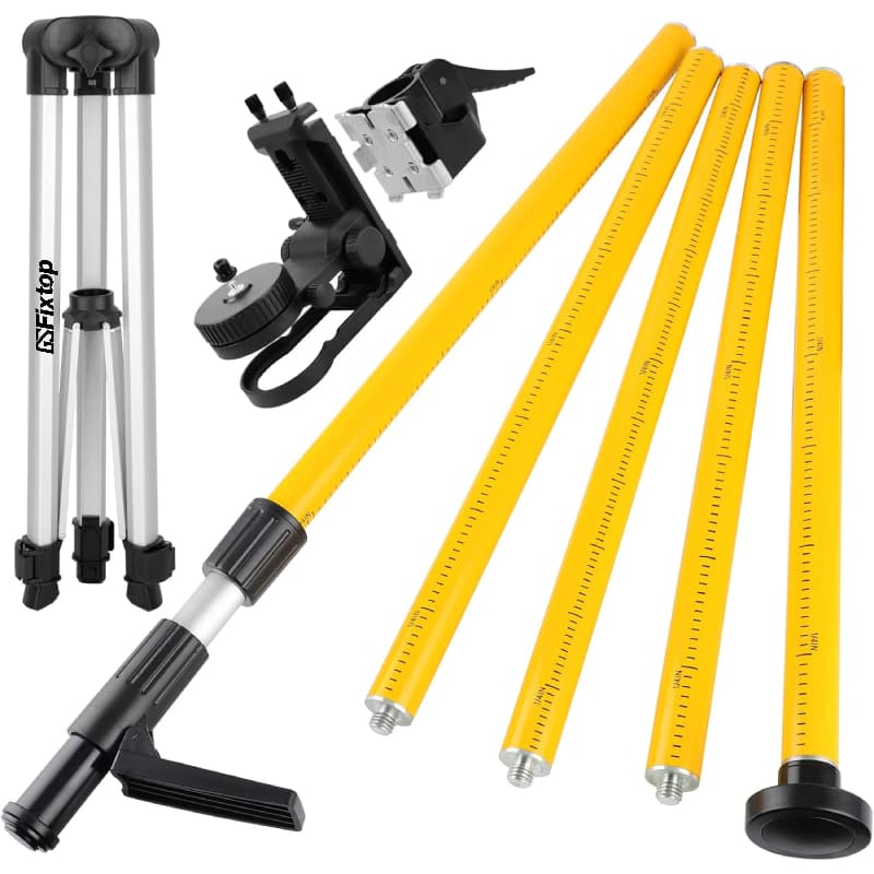 FIXTOP Trépied pour Niveau Laser 4M professionel 14826 — صورة 2