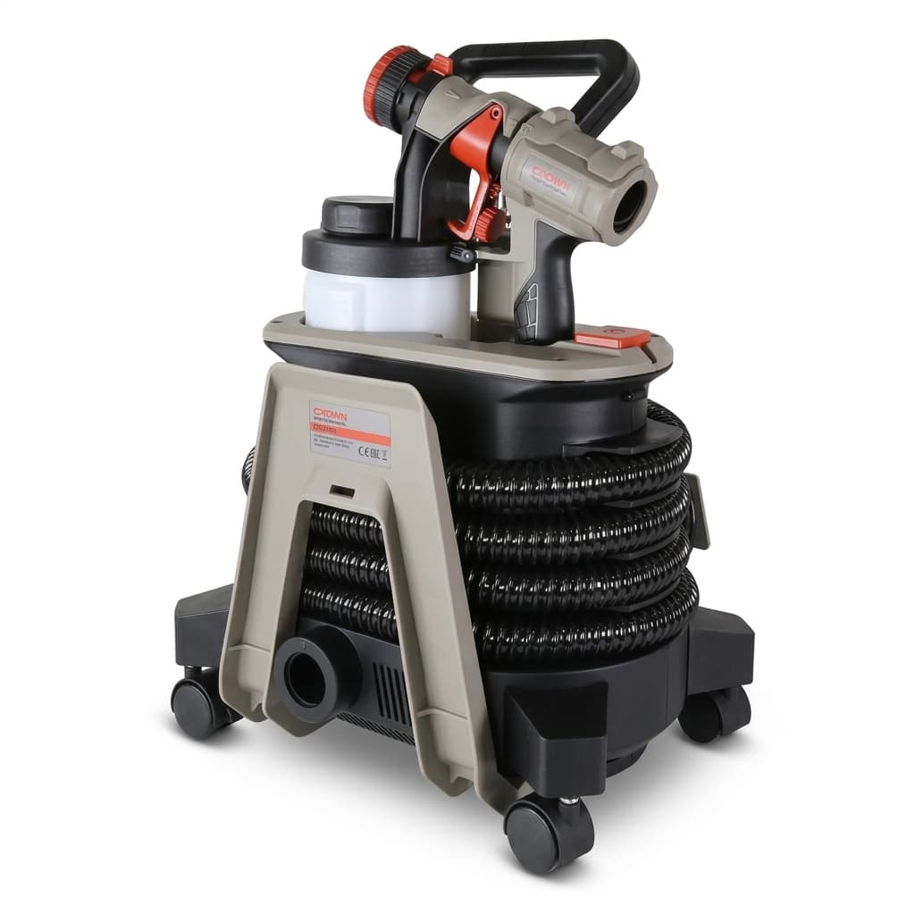 CROWN PISTOLET PEINTURE ELEC 1200W NEW CT31015 — Photo 1