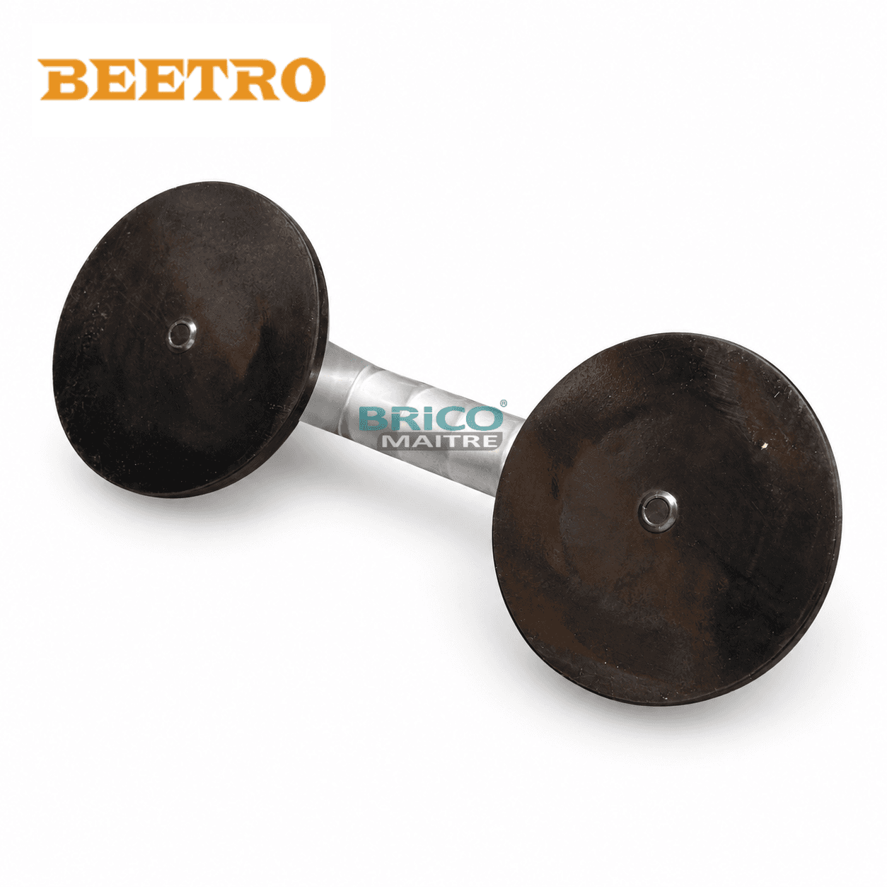 BEETRO VENTOUSE DOUBLE MANUELLE 90KG GRIS ALU TC0277 — صورة 2