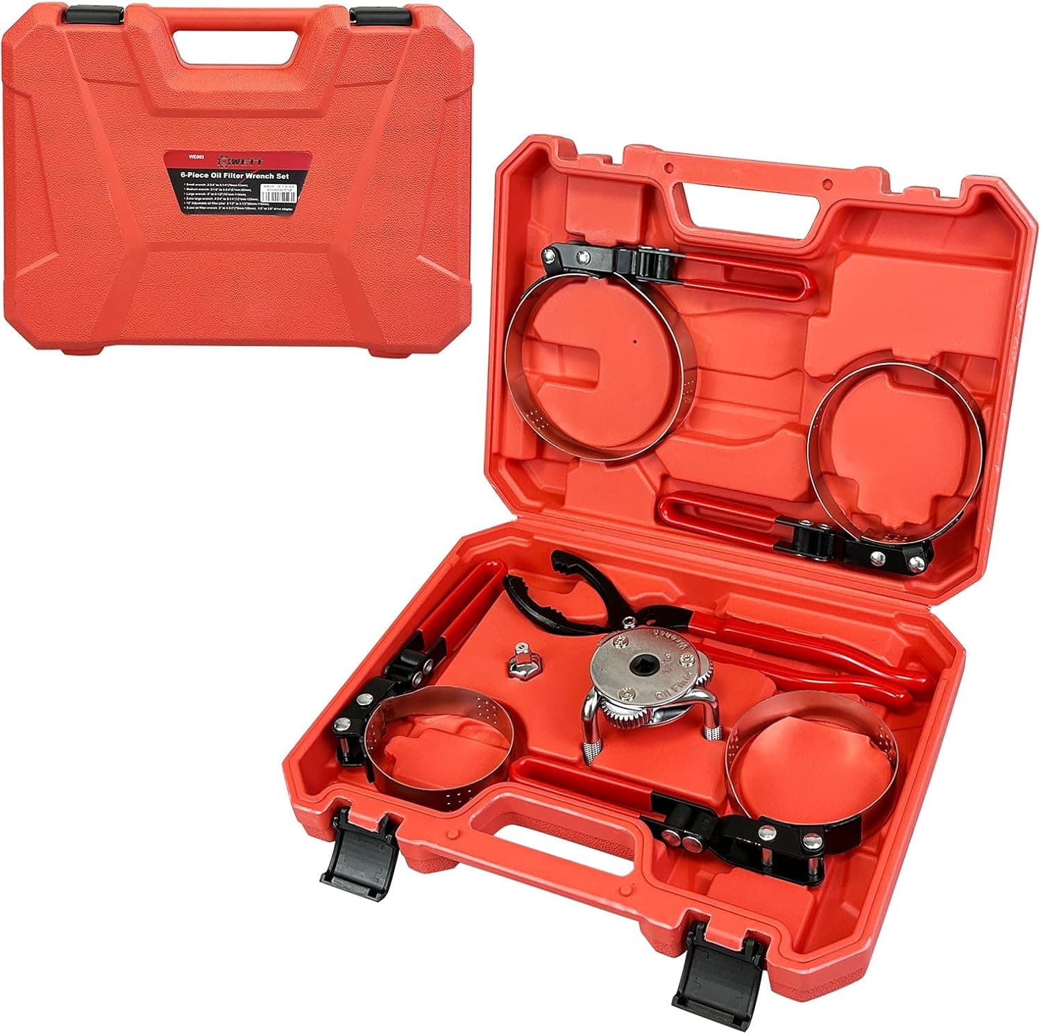 CAISSE FILTRE ROUGE 7PCS — صورة 1
