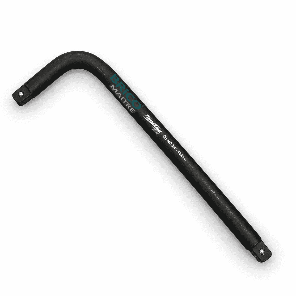 BRAS DOUILLE 3/4 NOIRE 16" 40CM — Photo 1