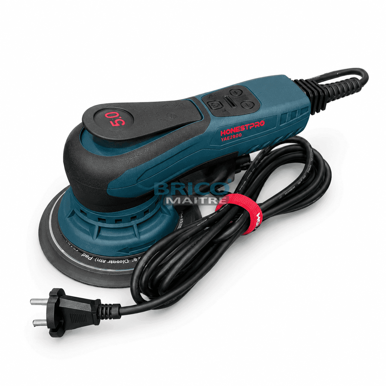 HONESTPRO PONCEUSE ORBITALE ELECTRIQUE 150MM 350W YAE2800 — صورة 1