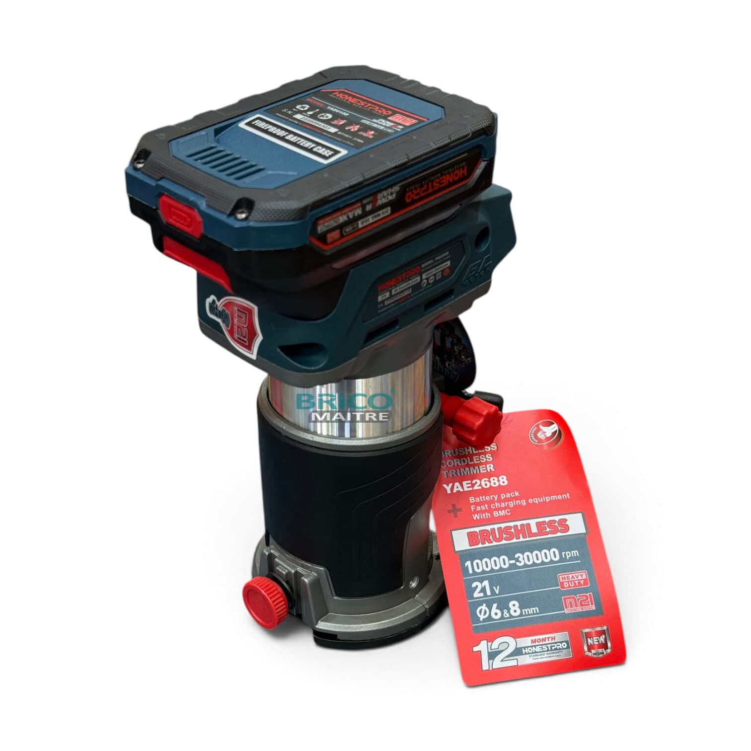 HONESTPRO AFFLEUREUSE SANS FIL 21V BRUSHLESS YAE2688 — Photo 2