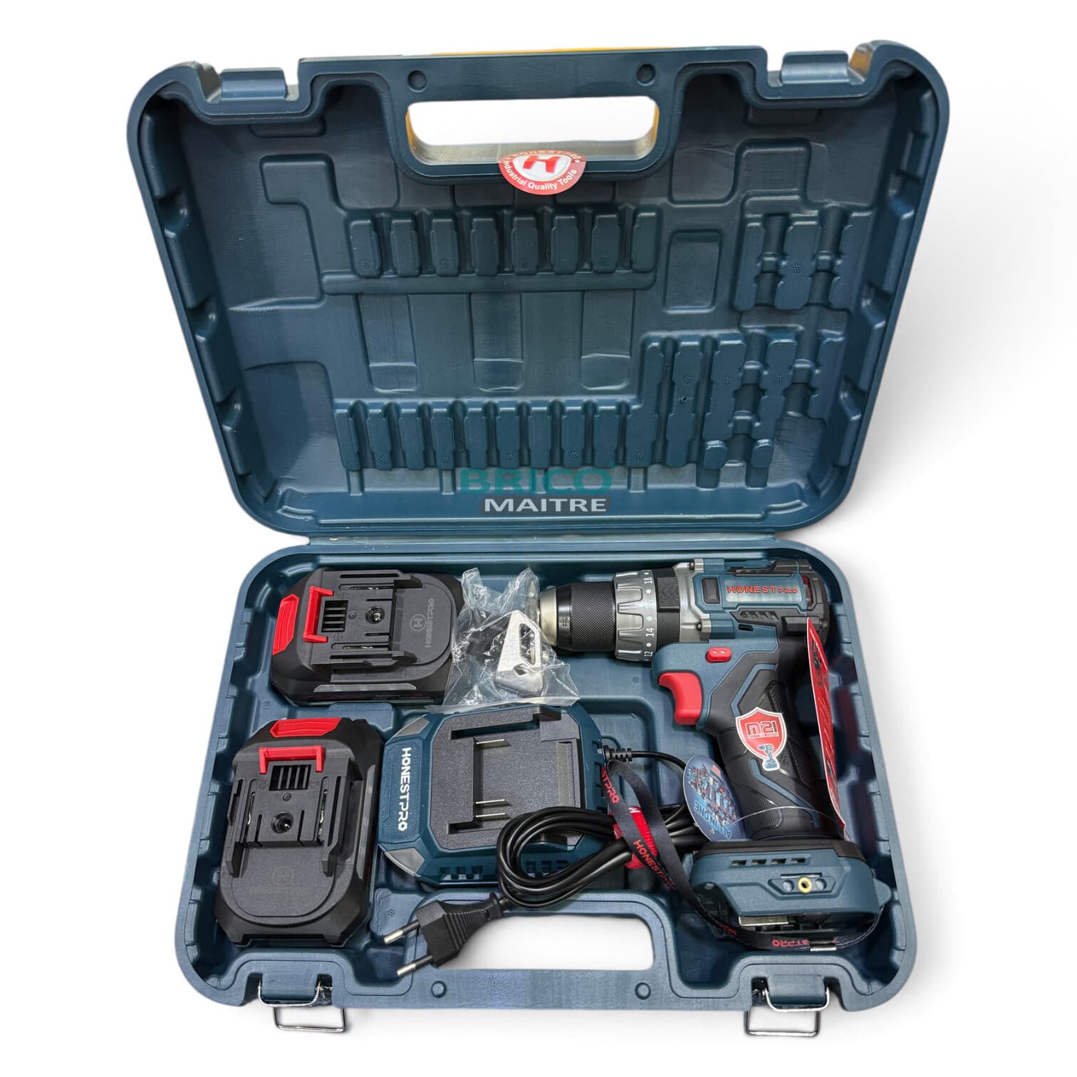 HONESTPRO PERCEUSE VISSEUSE SANS FIL 21V BRUSHLESS M21-YAE6111 — صورة 1