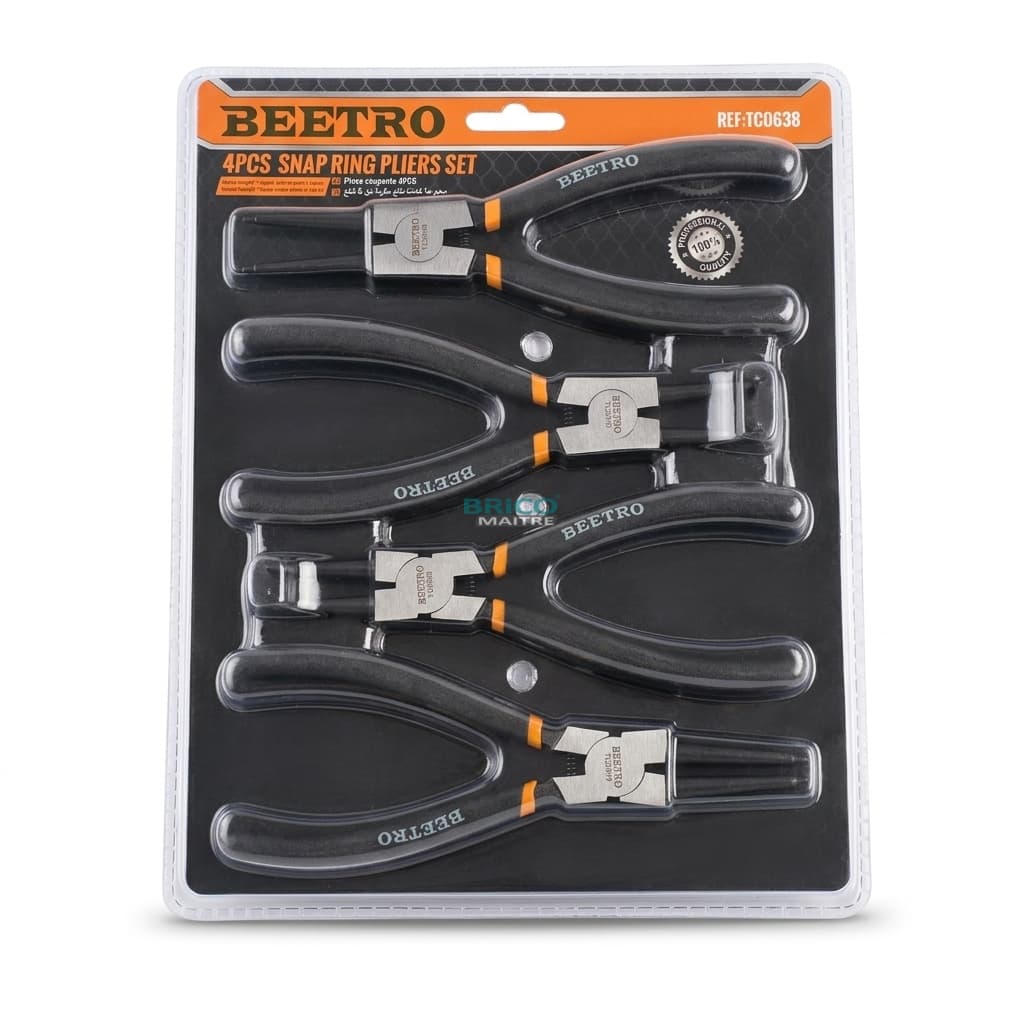 PINCE CIRCLIPS BEETRO 4PC — صورة 1