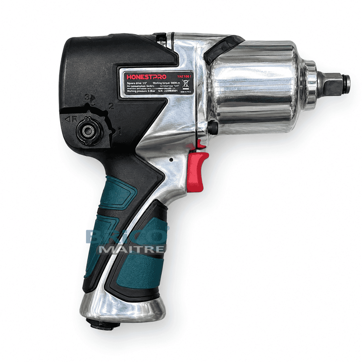 HONESTPRO CLE CHOC PNEUMATIQUE 1/2″ 560 N.M  YAE1061 — صورة 2
