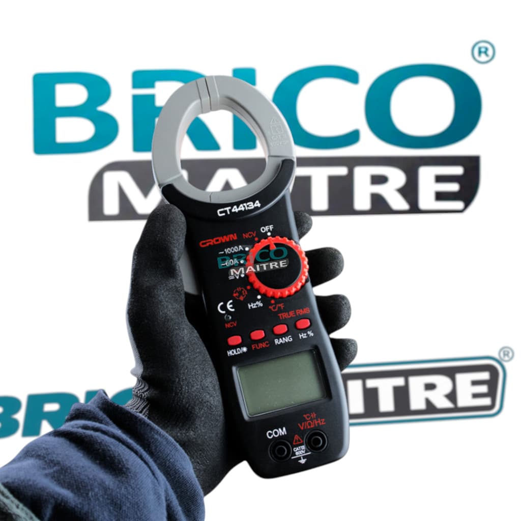 MULTIMETER AMPERMETRIQUE NUMERIQUE CROWN 1000A 750V — Photo 7