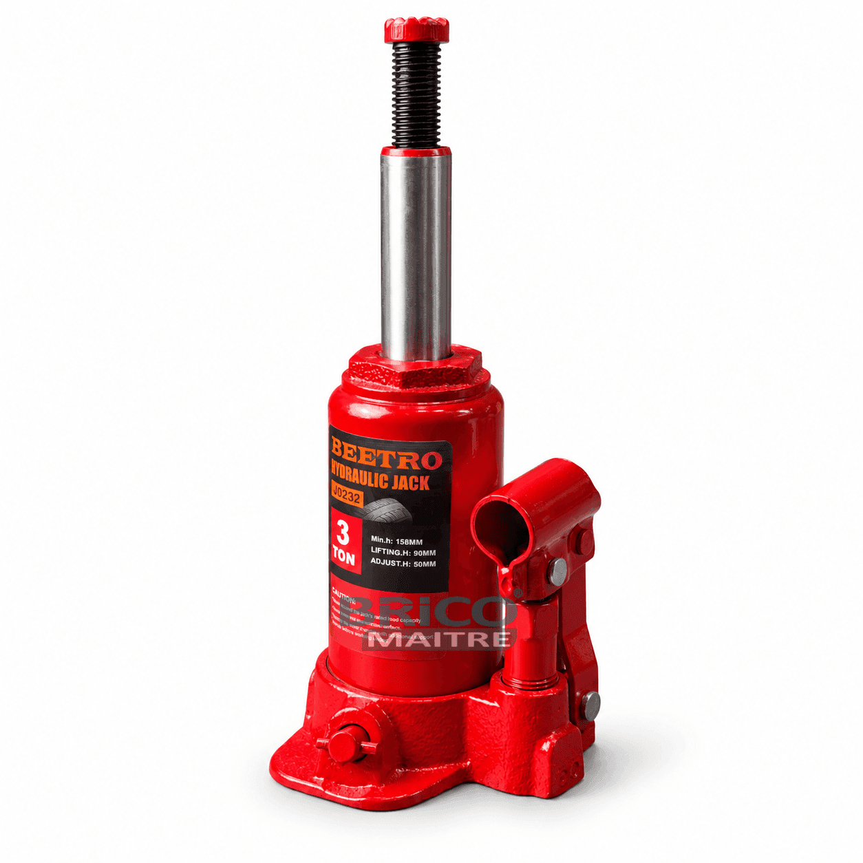 BEETRO CRIC BOUTEILLE 3 TON TC0832 — Photo 2
