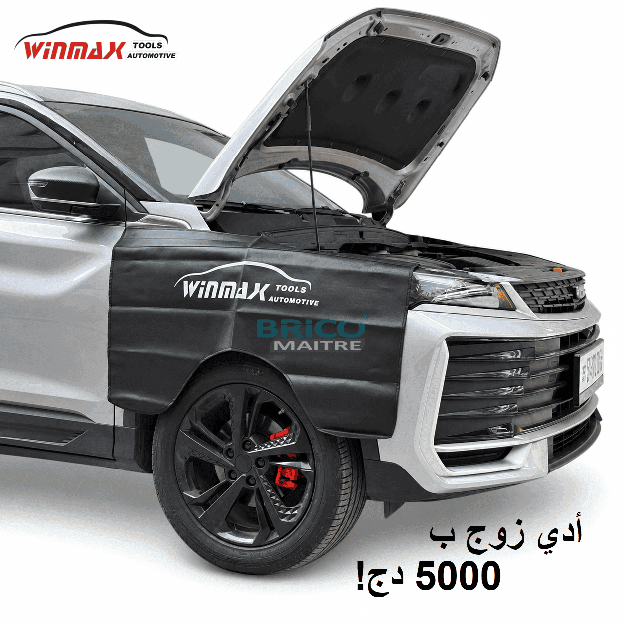 WINMAX BACHE DE PROTECTION MAGNETIQUE 100*63CM WT04Z0035 — Photo 1