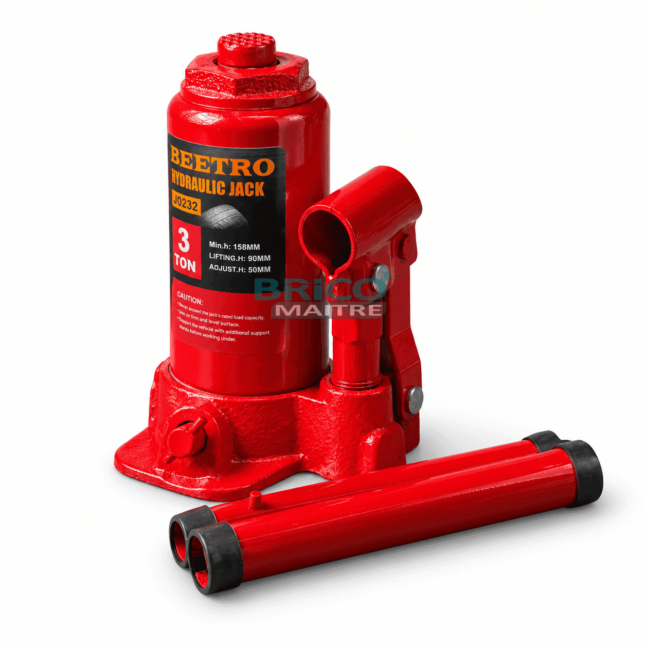 BEETRO CRIC BOUTEILLE 3 TON TC0832 — Photo 1