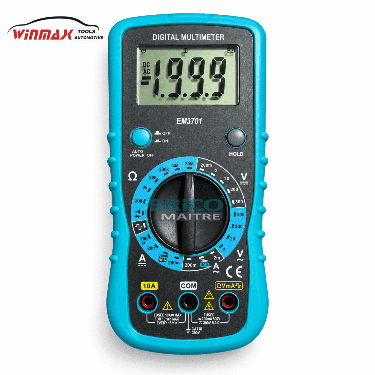 WINMAX MULTIMETRE NUMERIQUE WT04D7059 — صورة 1