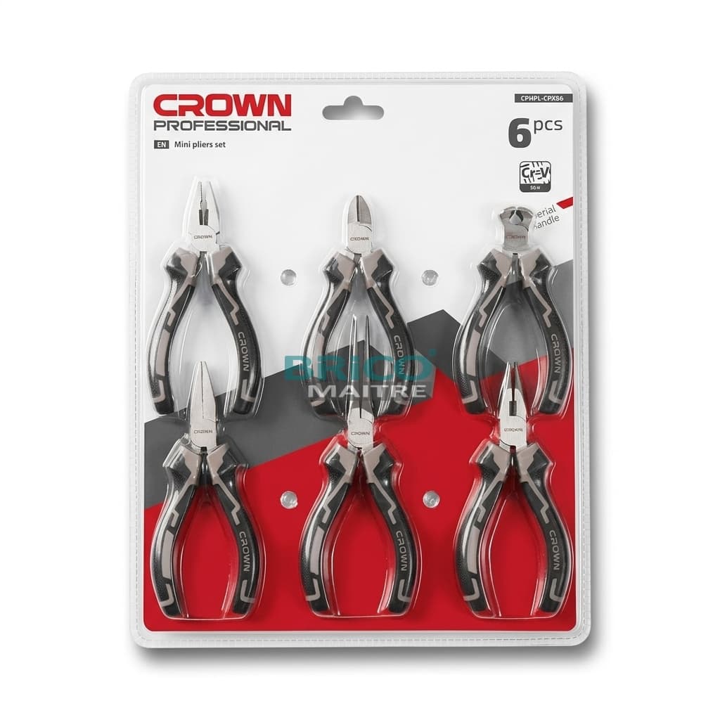 JEU DE MINI PINCE CROWN 6PCSCPHPL-CPXB6 — صورة 1