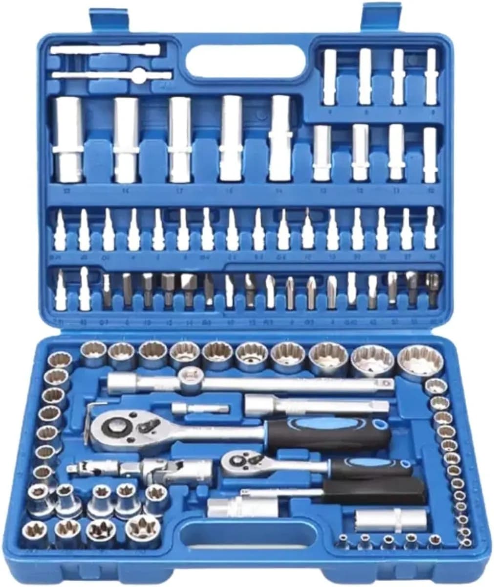 Caisse A Outils Douille cliquet 108 Pcs 6PT — Photo 1